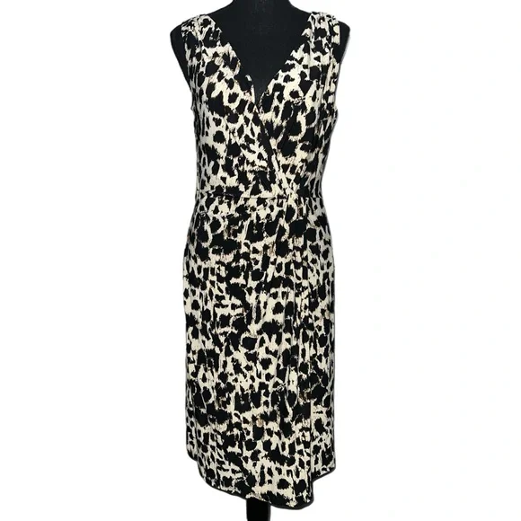 Lauren Ralph Lauren - Animal Print Dress - Size 8 - Picture 6 of 9
